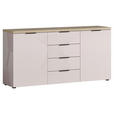 SIDEBOARD  in 180/89/43 cm  - Kaschmir/Eichefarben, Design, Holzwerkstoff/Kunststoff (180/89/43cm) - Xora