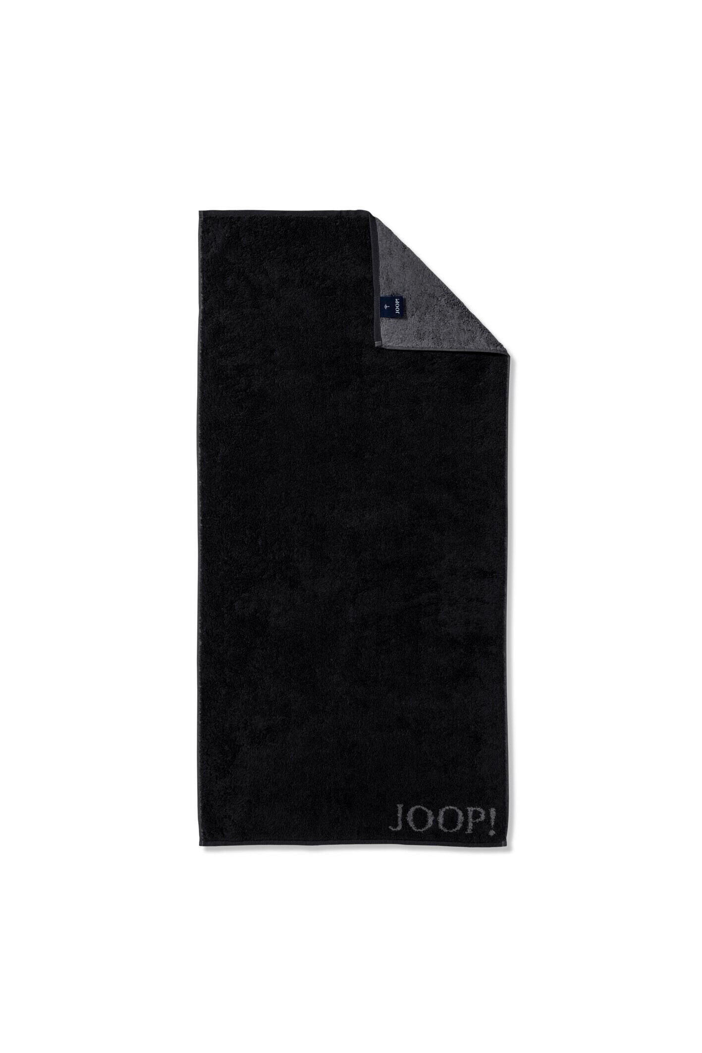 HANDTUCHSET JOOP! CLASSIC Schwarz 2-teilig  - Schwarz, Basics, Textil (50/100cm) - Joop! Living