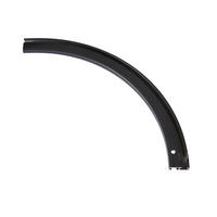 VORHANGSCHIENENZUBEHÖR  - Schwarz, Basics, Metall (21/21/0,7cm) - Homeware