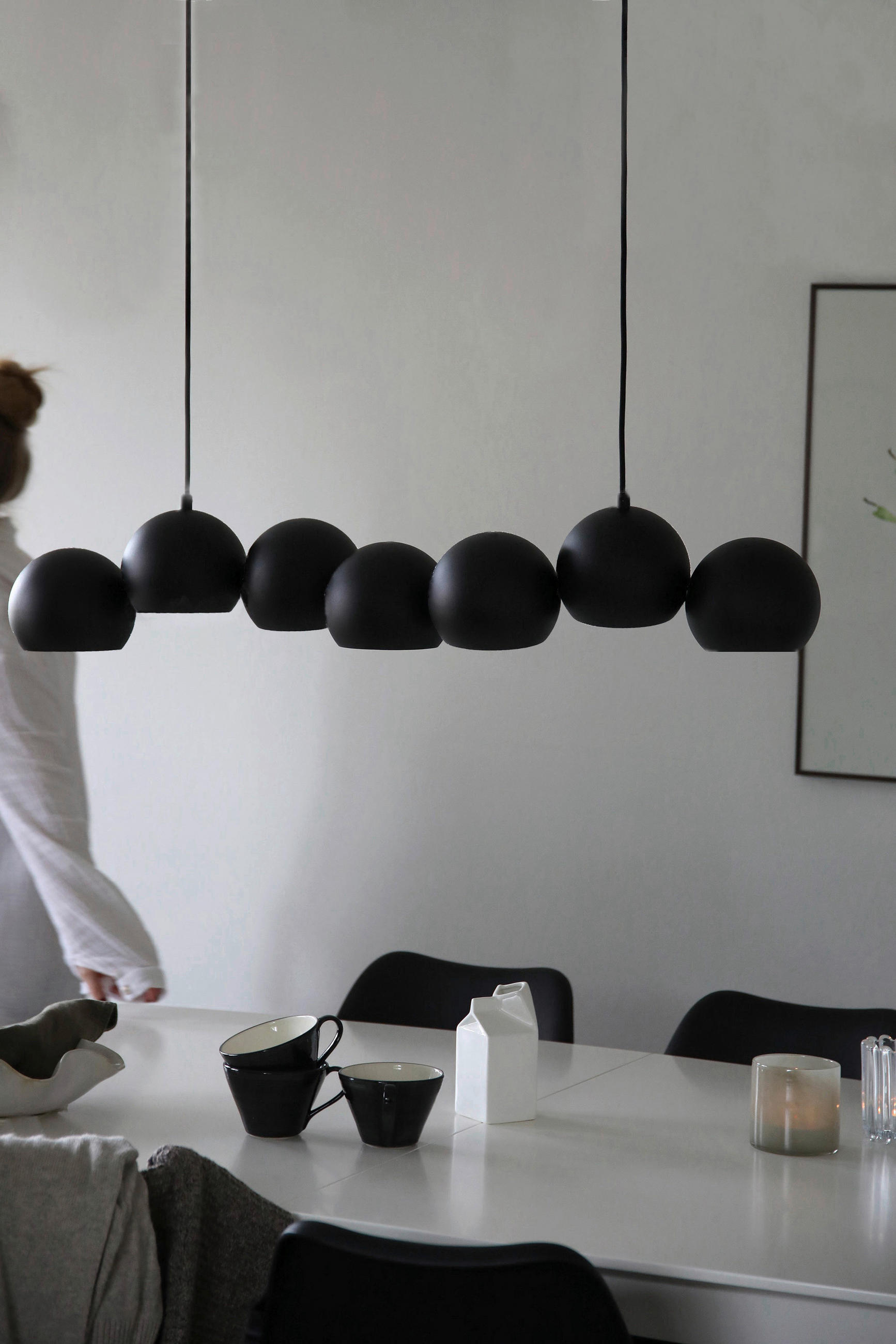 HÄNGELEUCHTE 101/15/150 cm  - Schwarz, Basics, Metall (101/15/150cm) - Markslöjd
