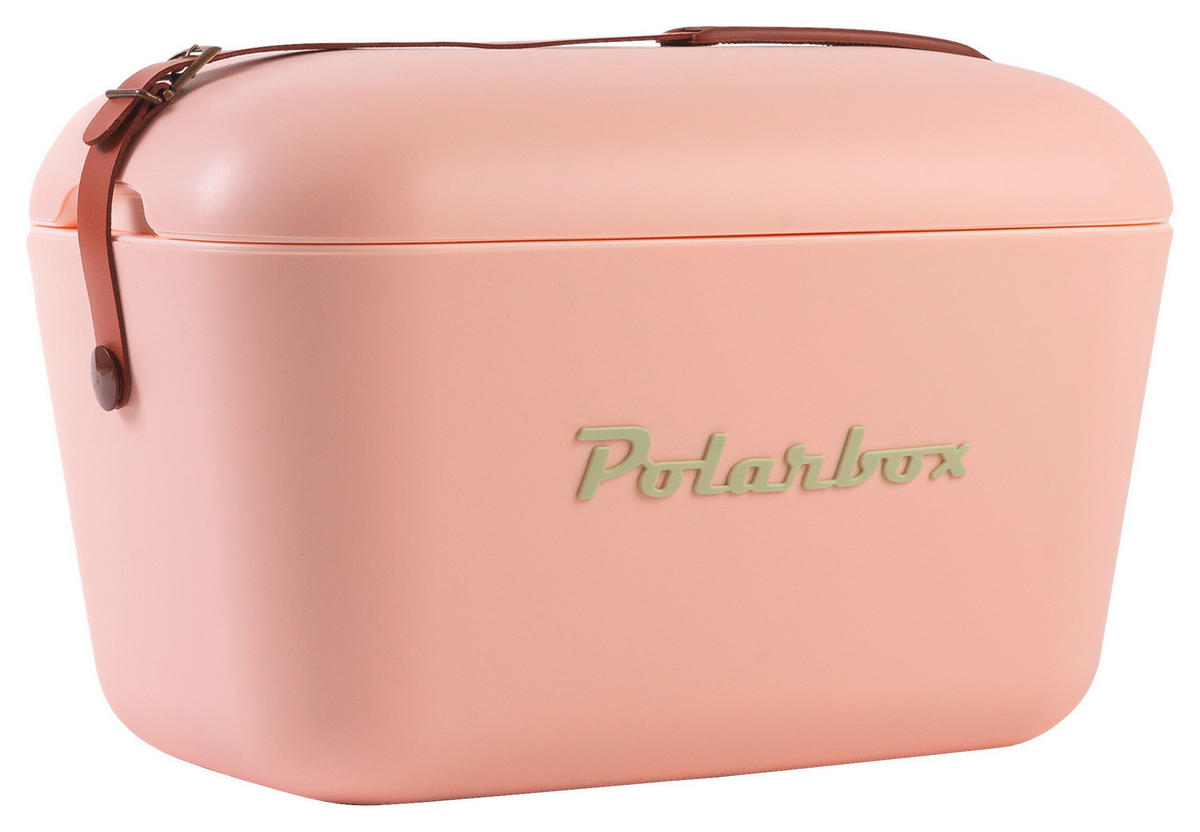 KÜHLBOX Polarbox  - Hellrosa, Basics, Kunststoff (39,3/25,9/24,3cm) - Polarbox