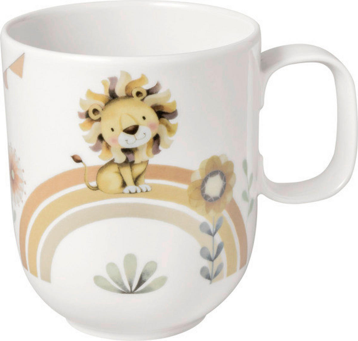 KINDERBECHER Roar Lion  - Beige, Design, Keramik (11,5/8/9,5cm) - Villeroy & Boch