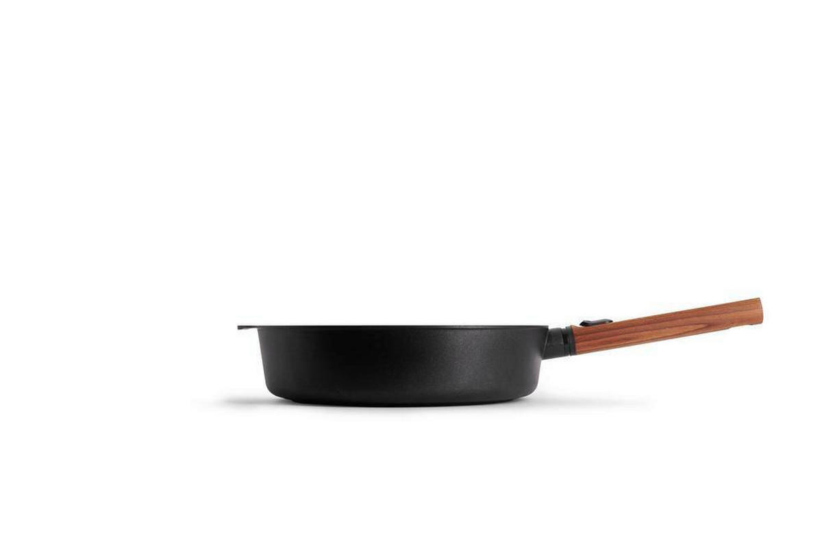 PANVICA NA SMAŽENIE  28 cm  - antracitová, Basics, kov (28cm) - WOLL