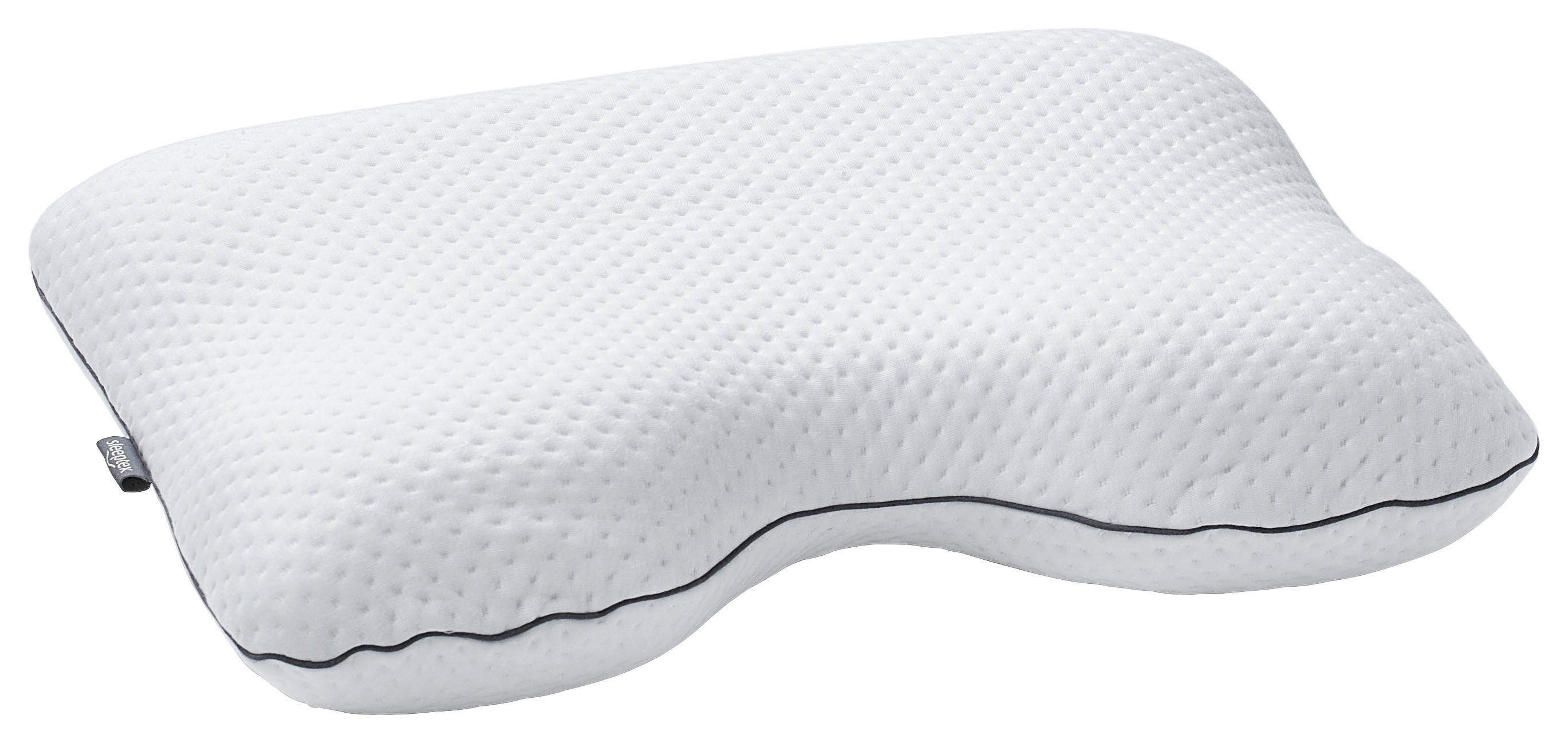 ŠÍJOVÝ OPĚRNÝ POLŠTÁŘ 54/40 cm  - bílá, Konvenční, textil (54/40cm) - Sleeptex