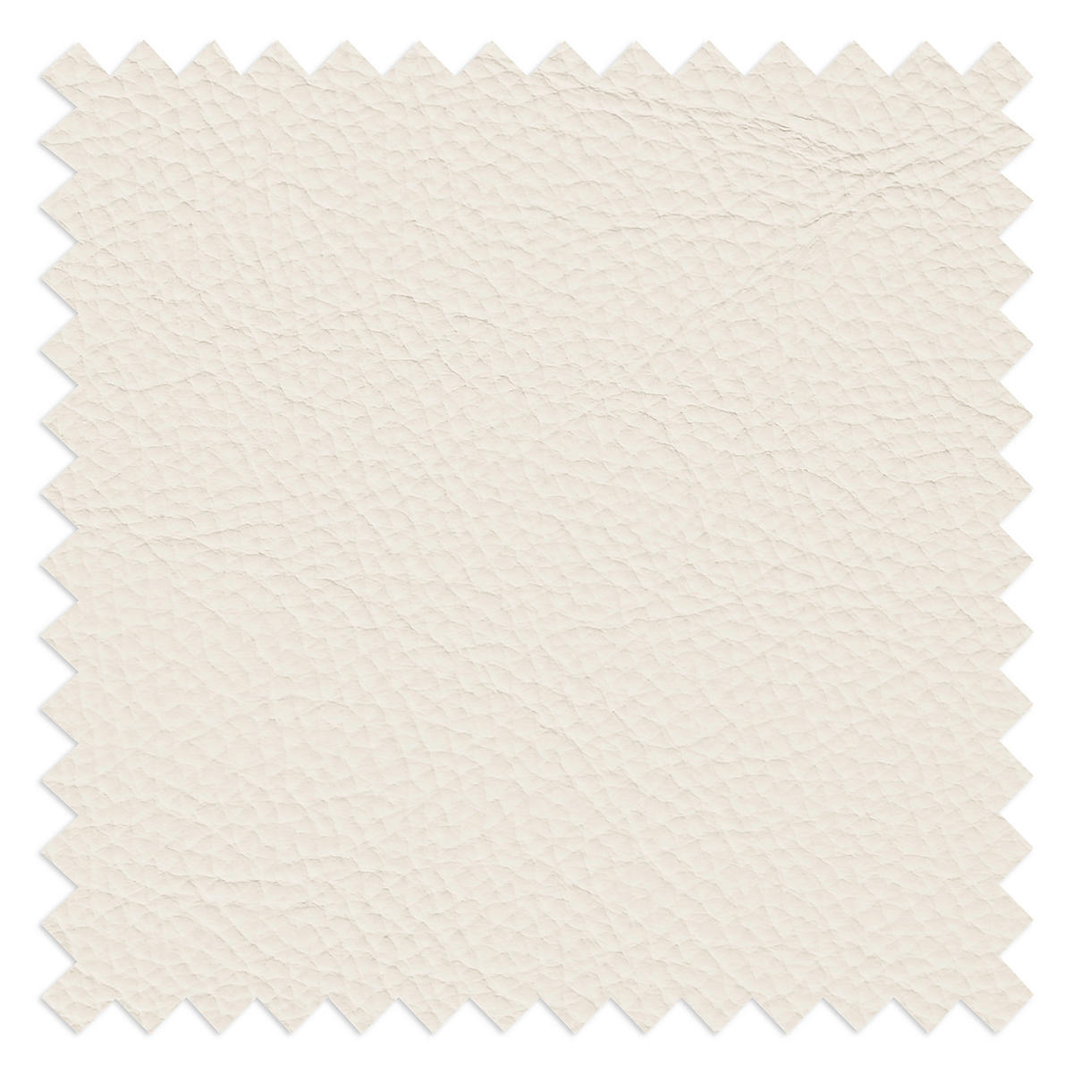 ECKSOFA  in Echtleder Creme  228/283 cm  - Silberfarben/Creme, Design, Leder/Metall (228/283cm) - Livetastic