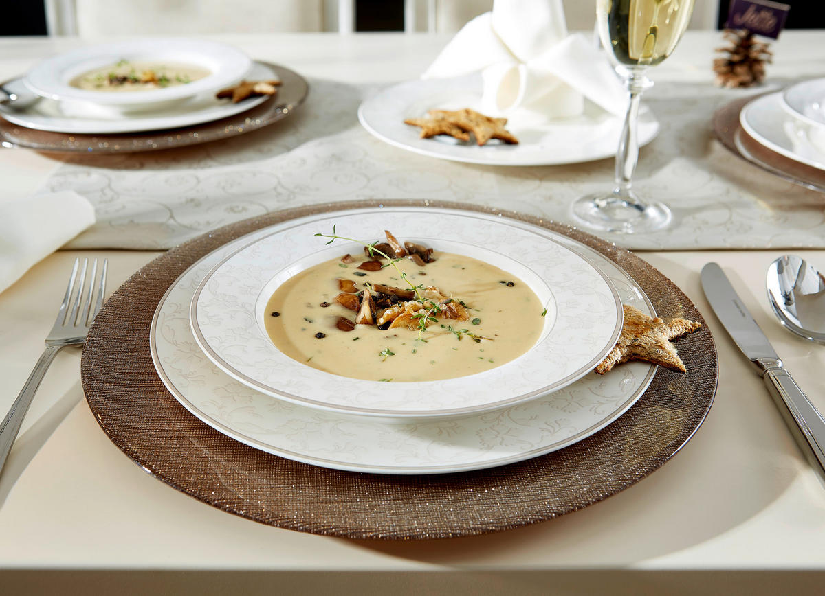 Serviciu De Masă Complet 30 piese  - alb/bej, Design, ceramică - Ritzenhoff Breker