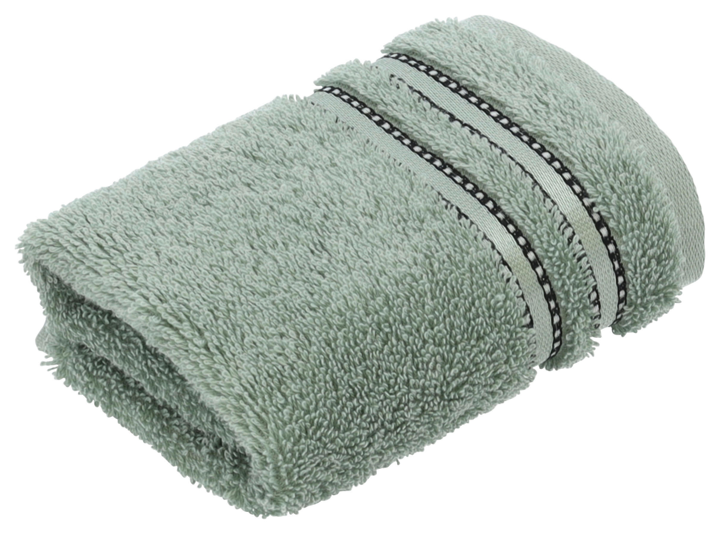 SEIFTUCH 30/30 cm Cult de Luxe Grün  - Grün, Basics, Textil (30/30cm) - Vossen
