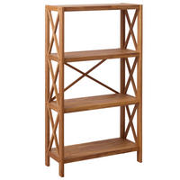 HYLLA i 70/124/30 cm ekfärgad  - ekfärgad, Modern, trä (70/124/30cm) - Livetastic