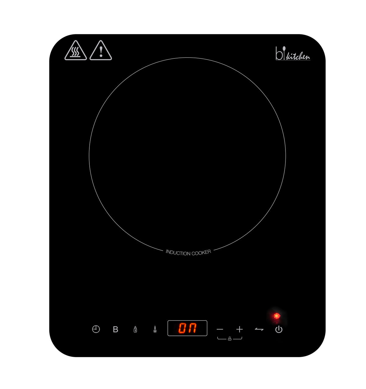 INDUKTIONSKOCHPLATTE  - Schwarz, Basics, Glas (28/4,5/33cm) - Silva Homeline