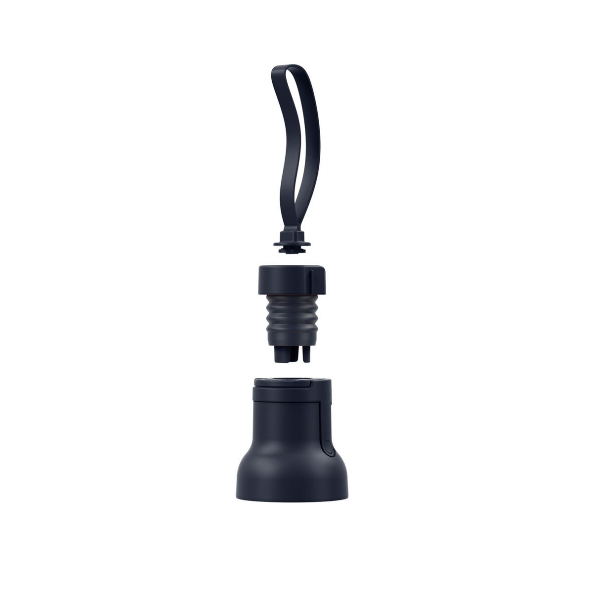 ISOLIERFLASCHE beYou 0,7L L  - Schwarz, Basics, Metall (7,4/7,4/31,4cm) - Emsa