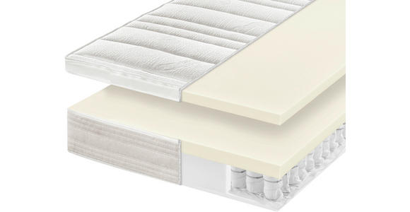 LATEXMATRATZE 80/200 cm  - Weiß, Basics, Textil (80/200cm) - Sleeptex