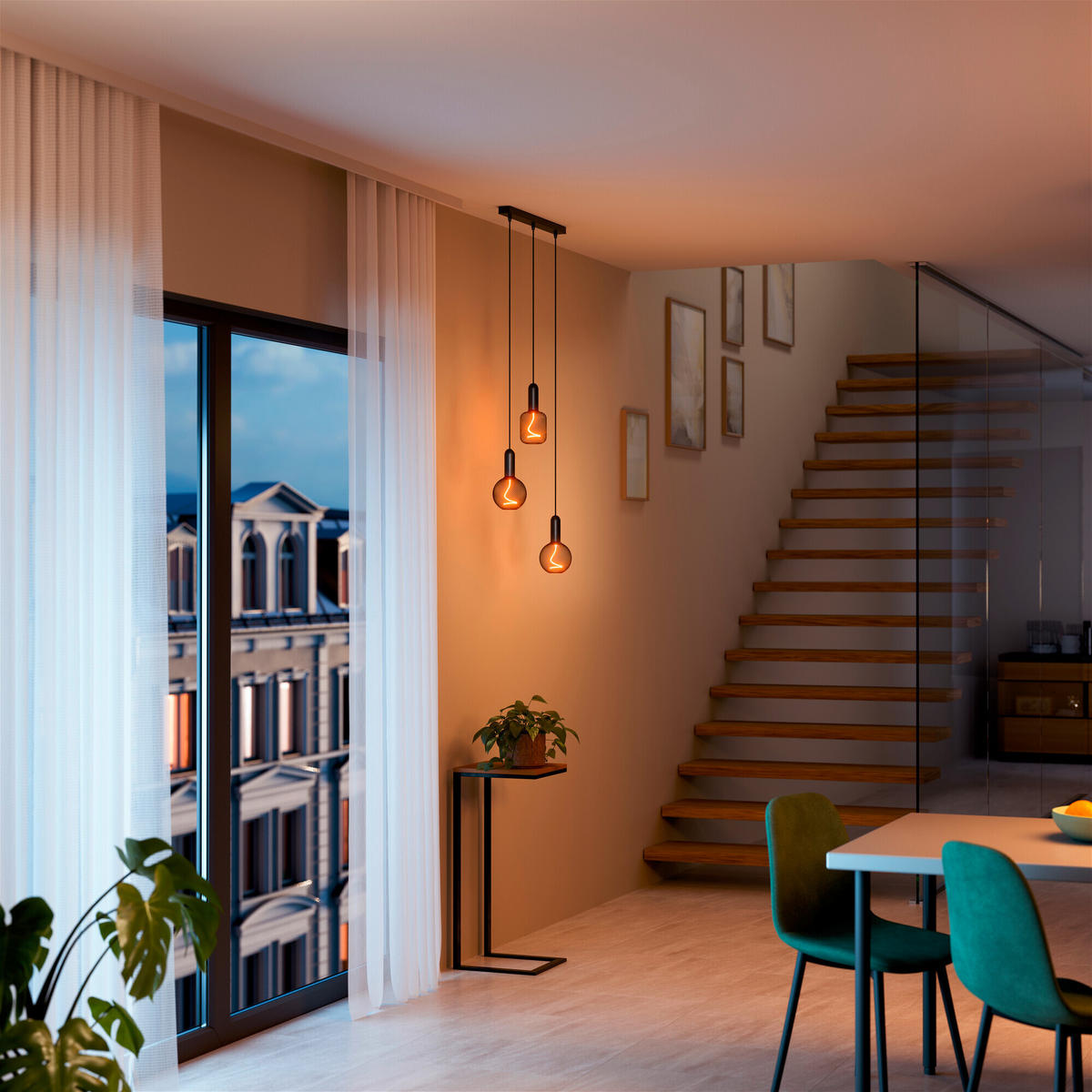 LED-FILAMENT-LEUCHTMITTEL   E27 3,5 W 130 lm  - KONVENTIONELL, Metall (12,5/15cm) - Osram