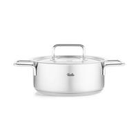BRATENTOPF PURE 2.4 l  - Silberfarben, Basics, Metall (20cm) - Fissler