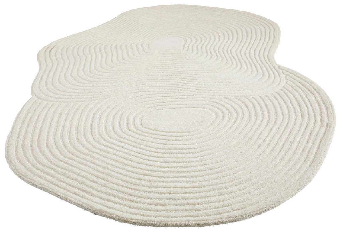 HANDWEBTEPPICH 160/230 cm Creme  - Creme, Design, Textil (160/230cm) - Novel