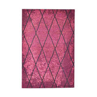 VINTAGE-TEPPICH 80/150 cm Fine Line Bordeaux  - Bordeaux, Design, Kunststoff/Textil (80/150cm) - Tom Tailor