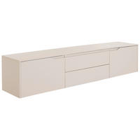 LOWBOARD  200/40/40 cm 2 Schublade(n) hängend  - Kaschmir, Design, Holzwerkstoff (200/40/40cm) - Carryhome