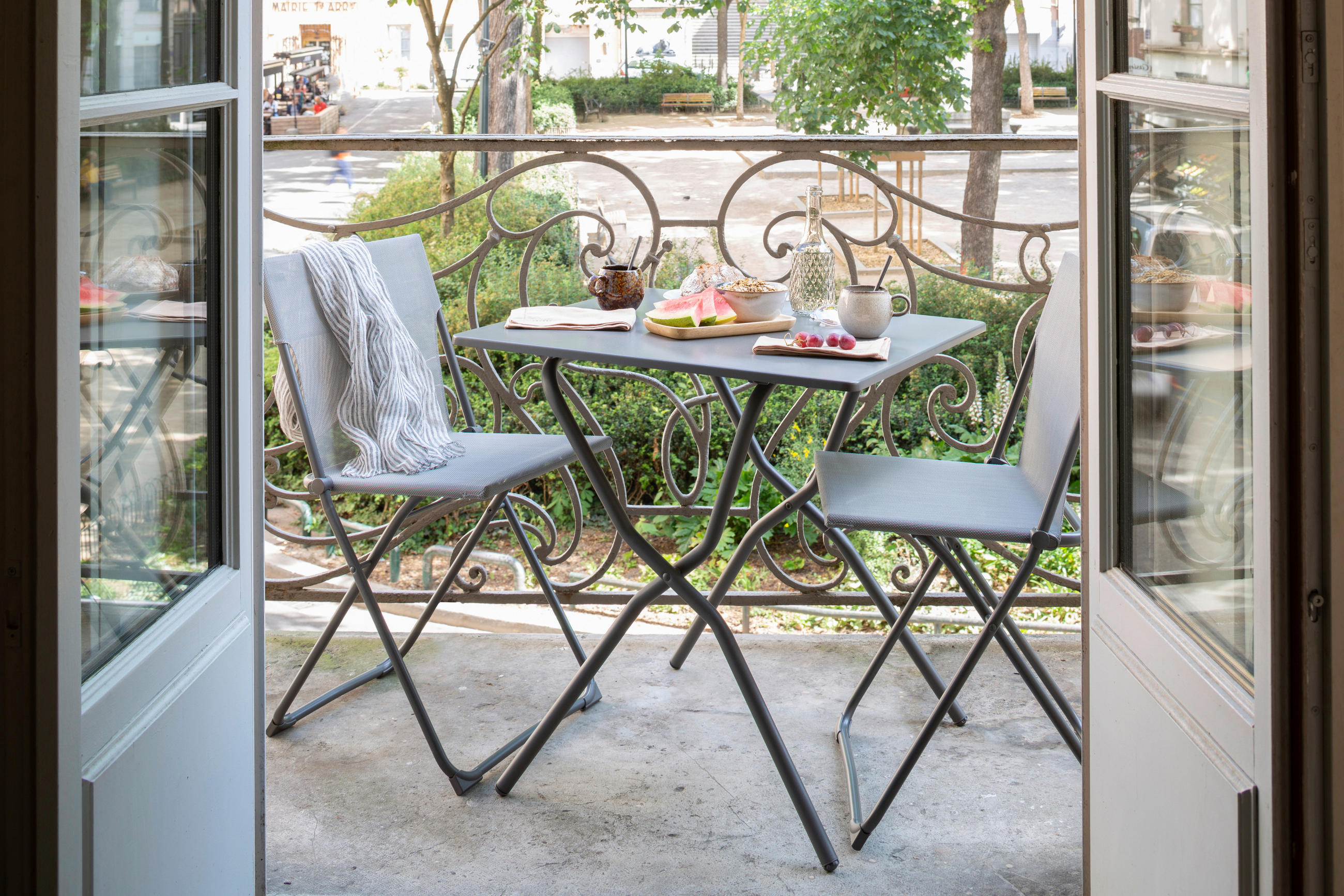KLAPPSTUHL Batyline® Schlammfarben  - Schlammfarben, Basics, Textil/Metall (48/83/44cm) - Lafuma Mobilier