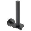 TOILETTENPAPIERHALTER - Schwarz, Basics, Metall (8/18/12,5cm) - Wenko