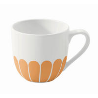 ESPRESSOTASSE Fleur Soleil 70 ml  - Dunkelgelb/Weiß, MODERN, Keramik (8,5/8,5/6cm) - Villeroy & Boch