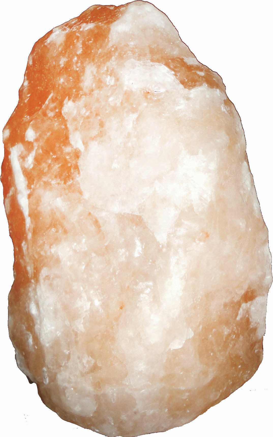 SALZSTEINLEUCHTE - Orange, Lifestyle, Stein (12/12.5/16cm) - Globo