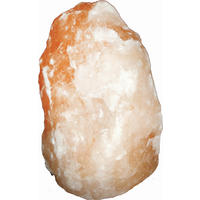 SALZSTEINLEUCHTE - Orange, Lifestyle, Stein (12/12.5/16cm) - Globo