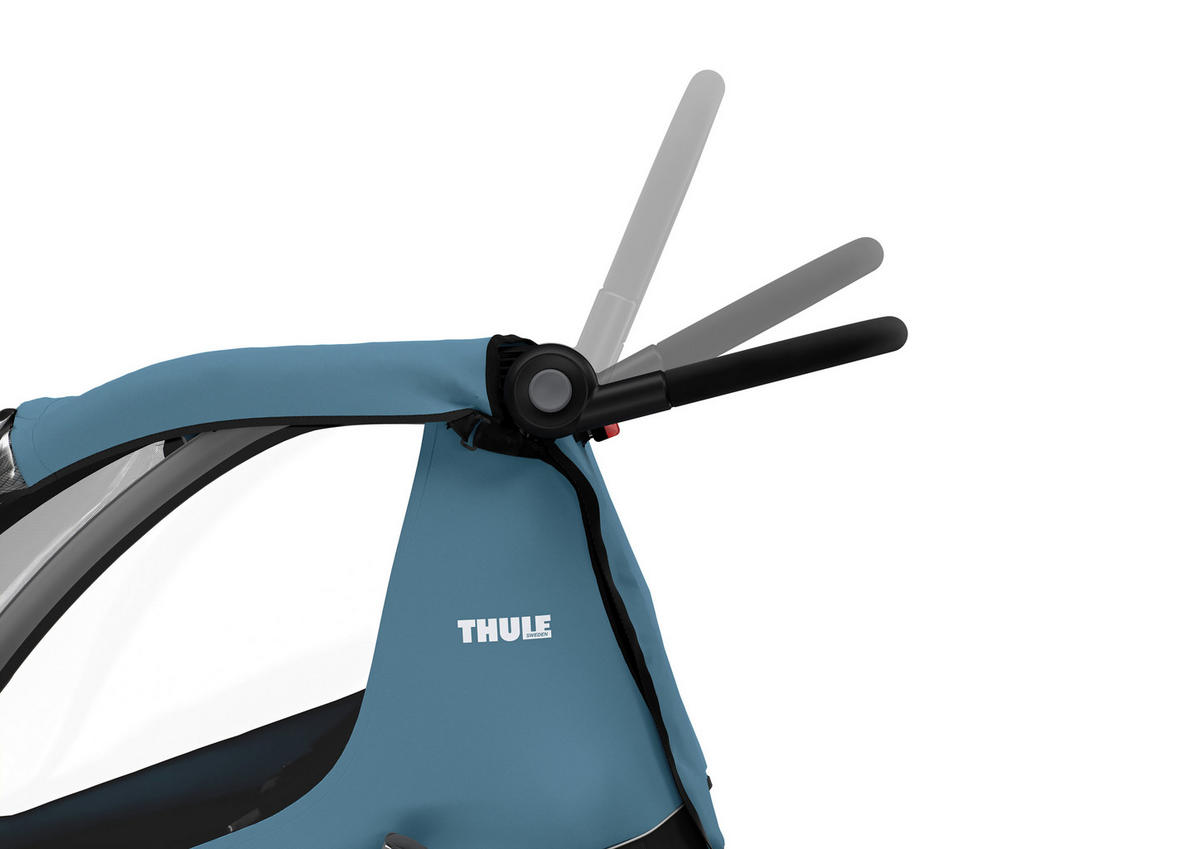 FAHRRADANHÄNGER   Courier  - Blau/Schwarz, Trend, Metall (76/32/105cm) - Thule