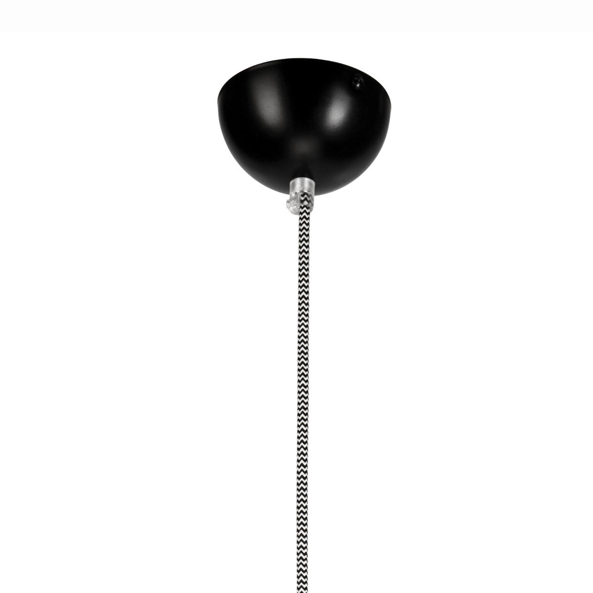 PENDELLEUCHTE Balerina 90/38/40 cm   - Schwarz, Design, Metall (90/38/40cm)