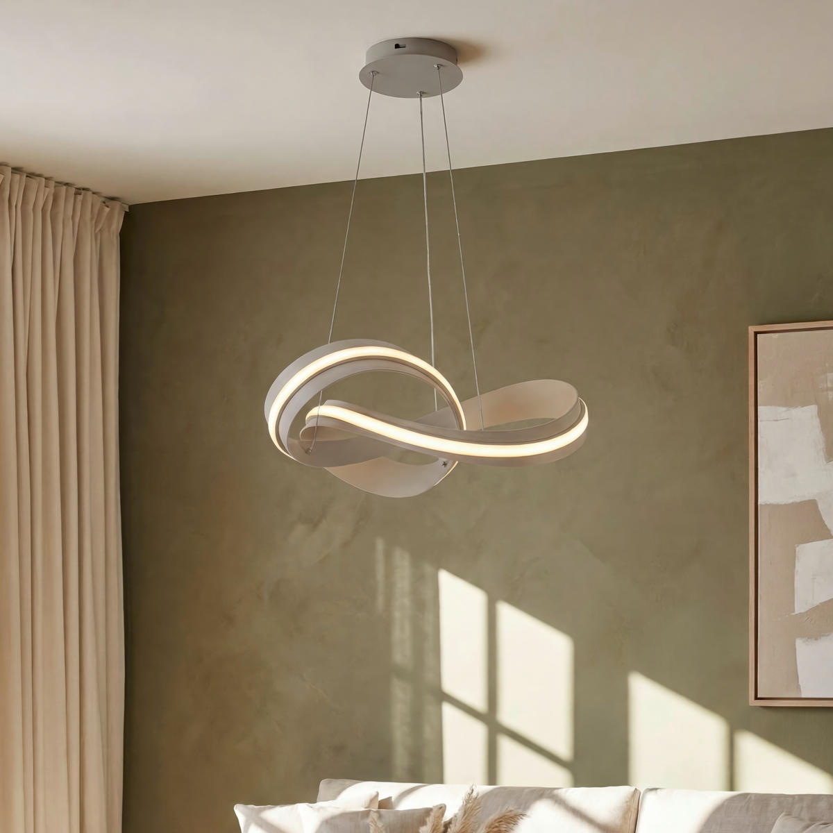  52/52/120 cm  - nisipiu, Design, plastic/metal (52/52/120cm) - Novel