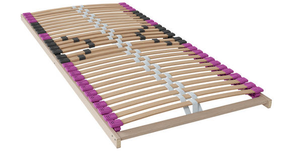 LATTENROST 90/200 cm - Naturfarben, Basics, Holz (90/200cm) - Sleeptex