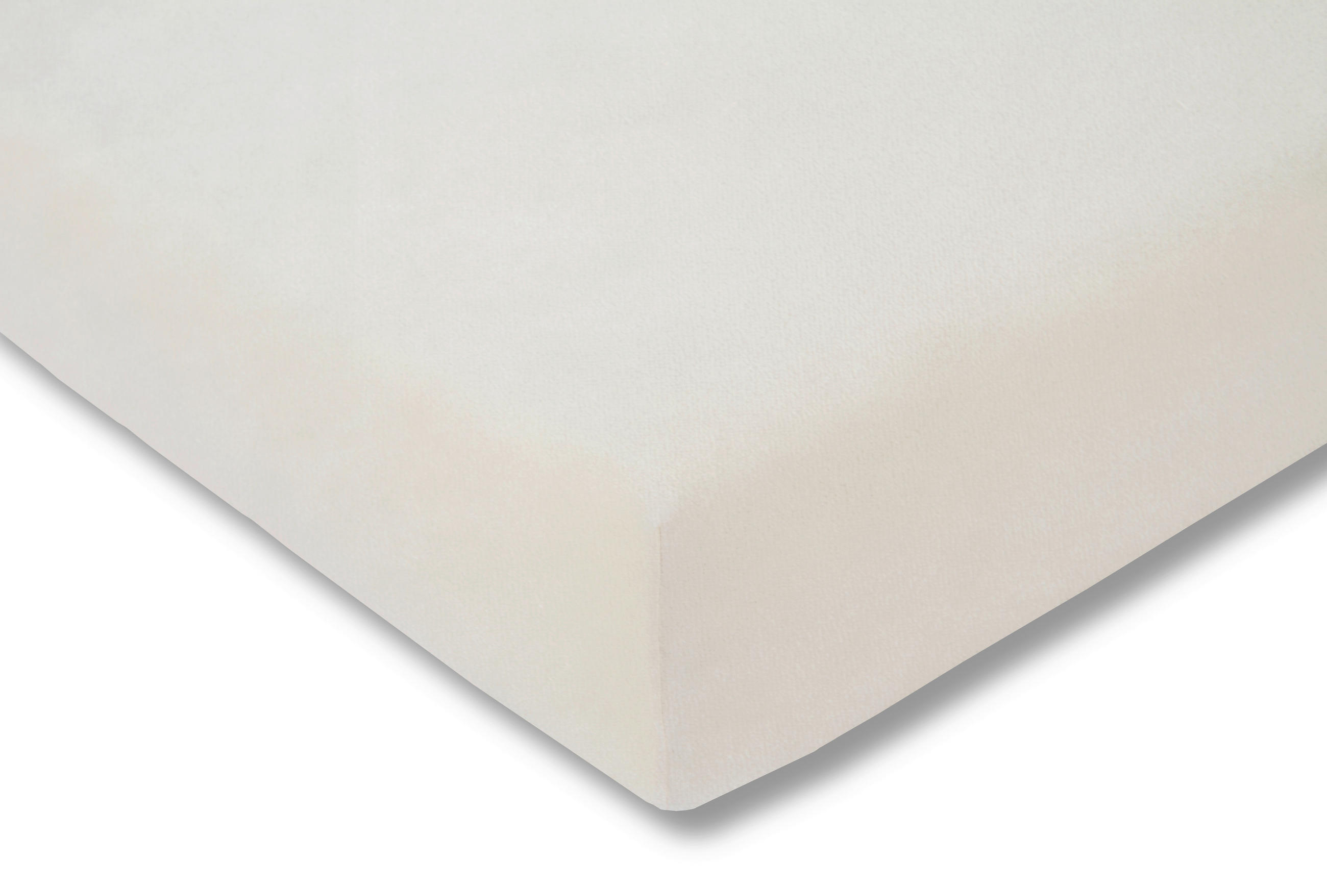 SPANNBETTTUCH  - Creme, Basics, Textil (150/200cm) - Estella