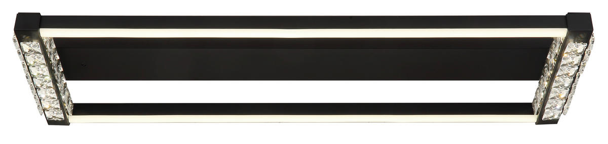 LED SVJETILJKA STROPNA  - bijela/prozirno, Design, metal/plastika (62,5/20,6/7cm) - Globo
