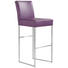 BARHOCKER Echtleder Braun, Edelstahlfarben - Edelstahlfarben/Braun, Design, Leder/Metall (43/91/56cm) - Musterring BARHOCKER Echtleder Braun, Edelstahlfarben - Edelstahlfarben/Braun, Design, Leder/Metall (43/91/56cm) - Musterring