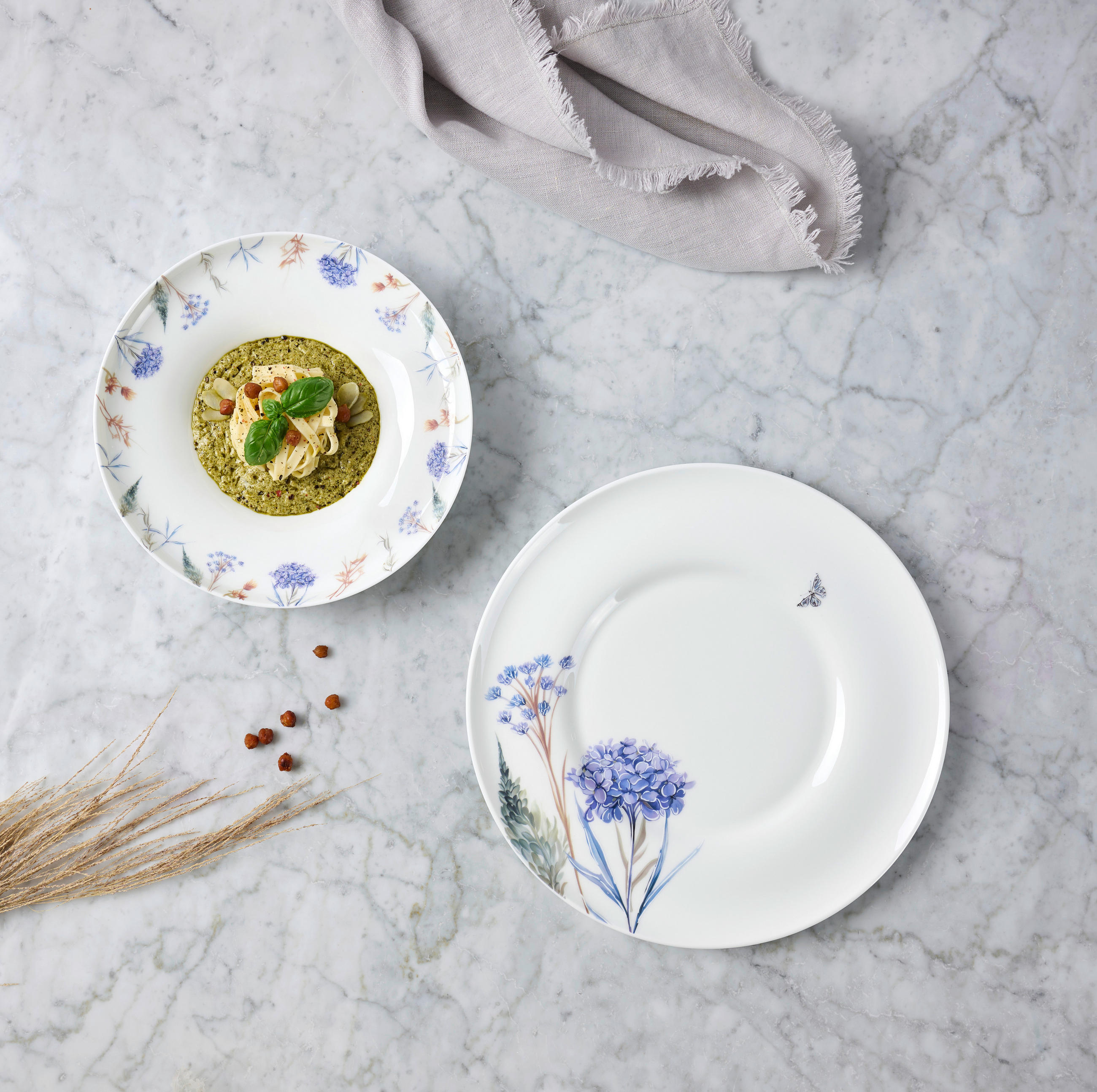JÍDELNÍ SOUPRAVA jemný kostní porcelán (fine bone china) keramika  - vícebarevná, Trend, keramika - Novel