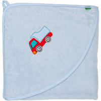 KAPUZENBADETUCH 100/100 cm    - Hellblau, Basics, Textil (100/100cm)