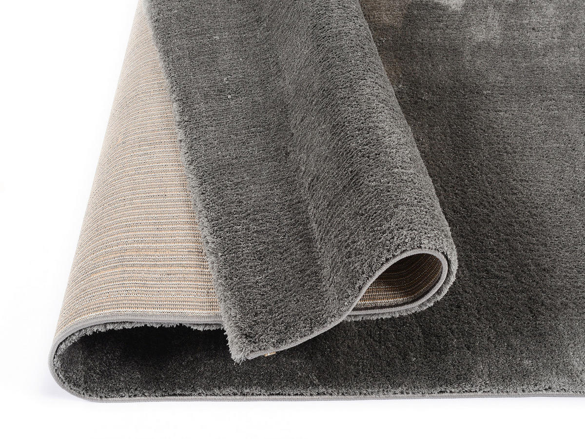 WEBTEPPICH 200/250 cm Sunshine Dunkelgrau  - Dunkelgrau, Basics, Textil (200/250cm) - Novel