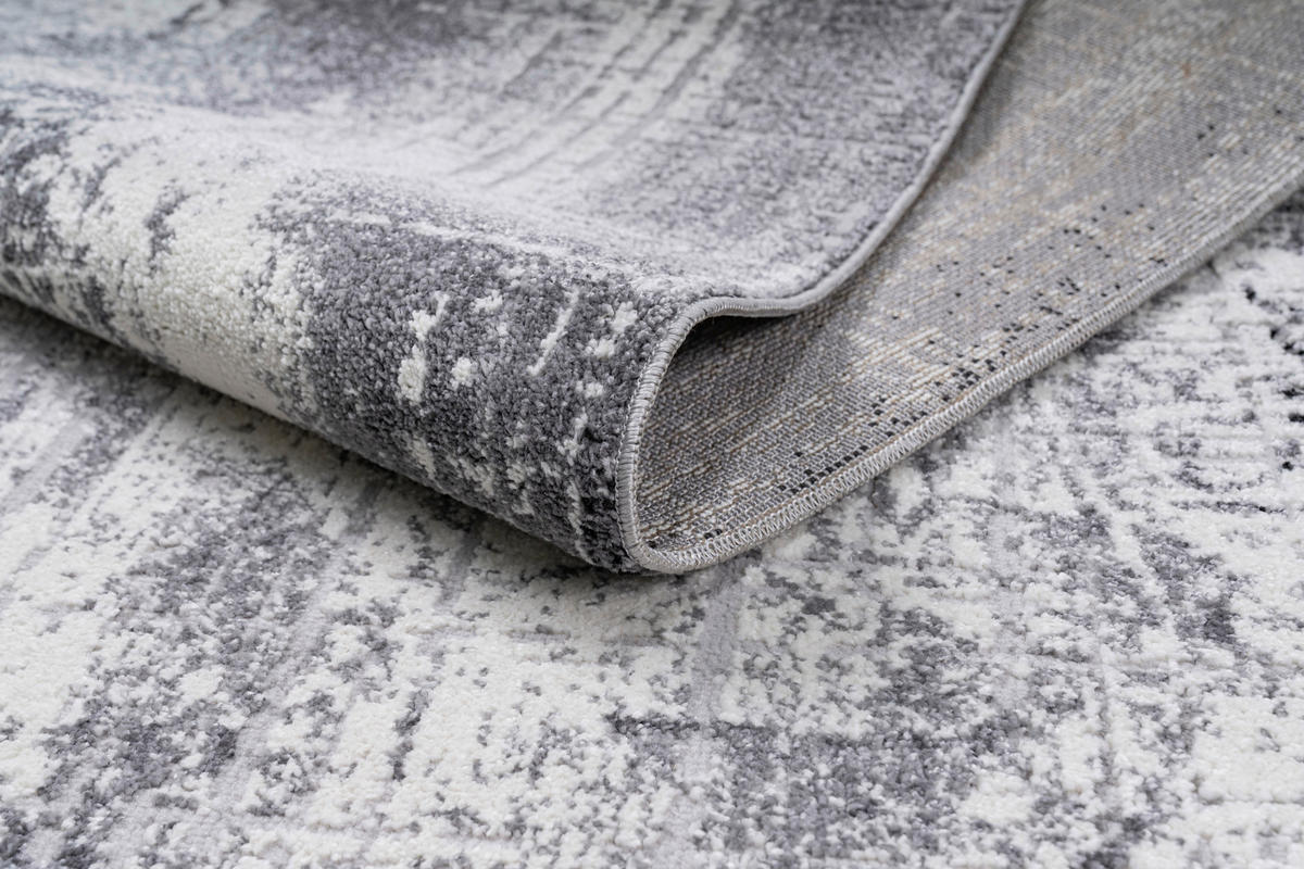 WEBTEPPICH 133/195 cm Grau  - Grau, Design, Textil (133/195cm) - Novel