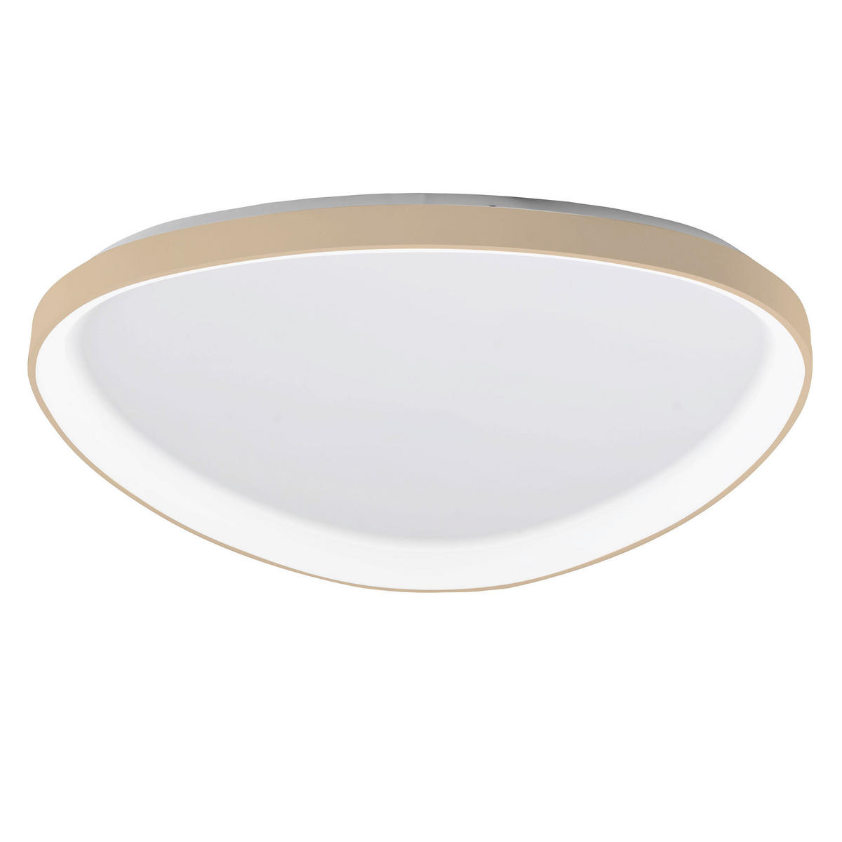 LED-DECKENLEUCHTE 60/6,5 cm   - Messingfarben, Design, Kunststoff/Metall (60/6,5cm)