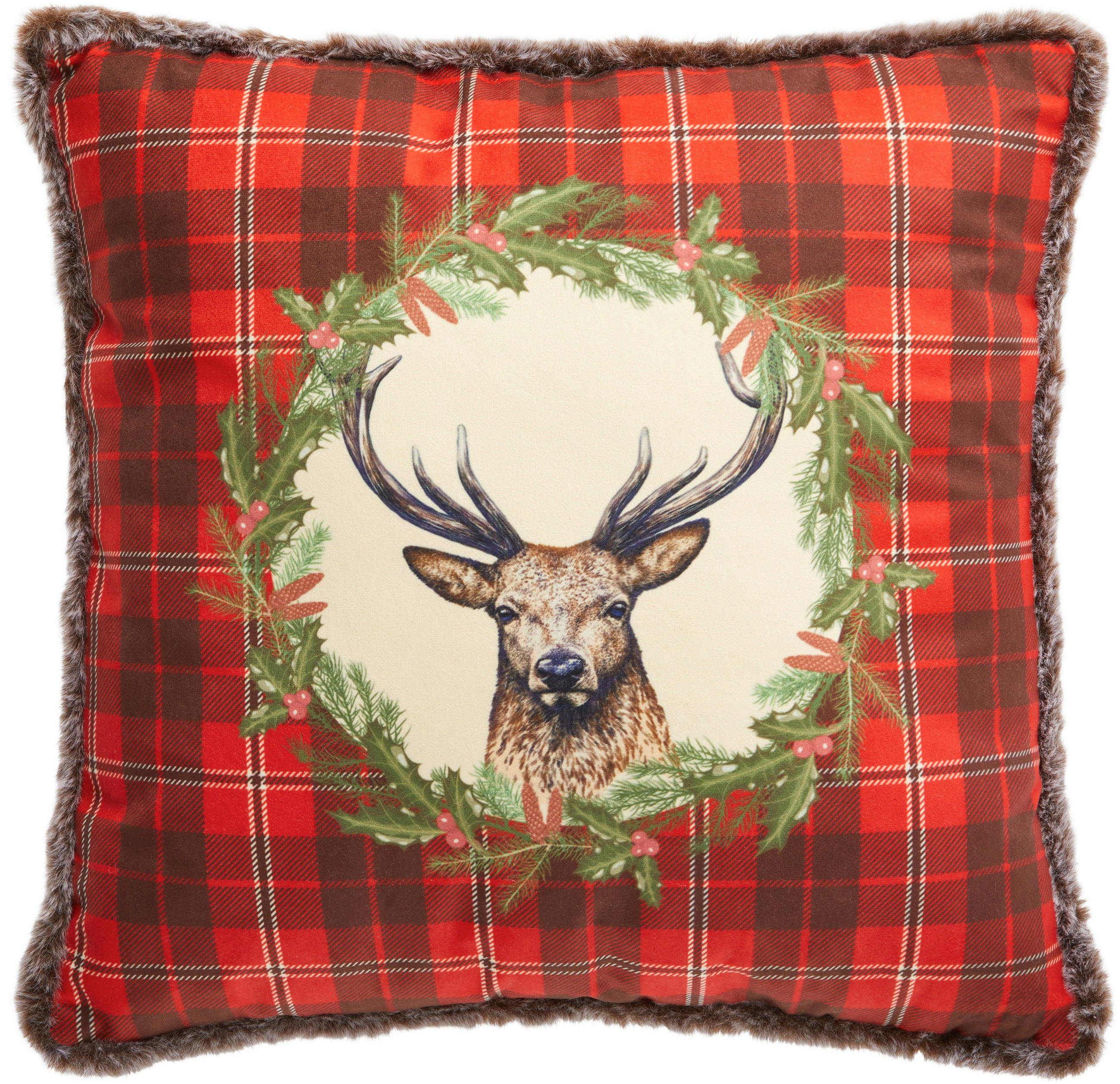 ZIERKISSEN 45/45 cm  - Multicolor, LIFESTYLE, Textil (45/45cm) - X-Mas