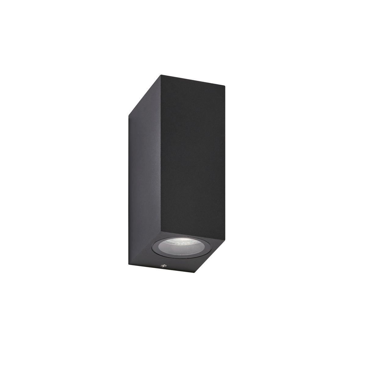 AUSSENWANDLEUCHTE - Schwarz, Basics, Metall (15/6,5/9,20cm) - Fischer & Honsel