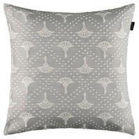 KISSENHÜLLE J! Cornflower Charm silber 40/40 cm  - Silberfarben/Hellgrau, Design, Textil (40/40cm) - Joop!