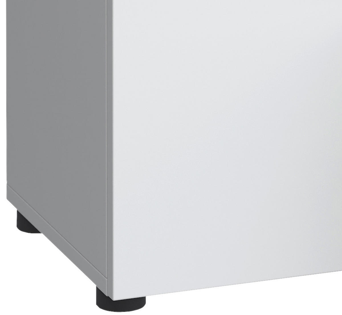 TVÄTTSTÄLLSUNDERSKÅP 61/51/32 cm  - vit/silver, Klassisk, trämaterial/plast (61/51/32cm) - MID.YOU