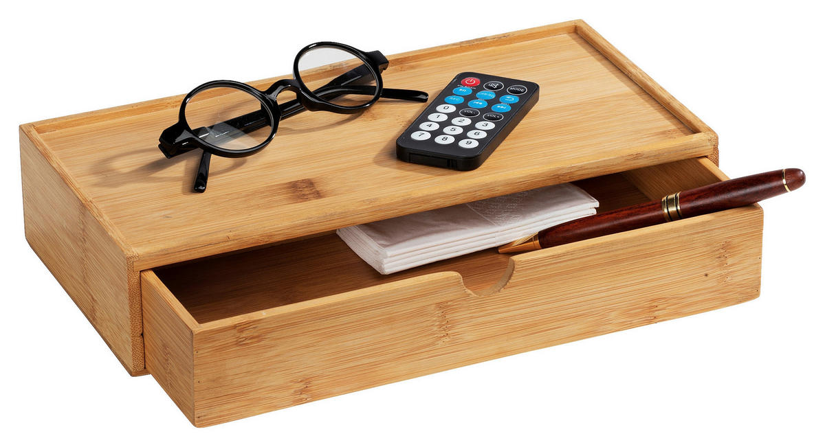 ORGANIZER  - Braun, Basics, Holz (28/6/14cm) - Wenko
