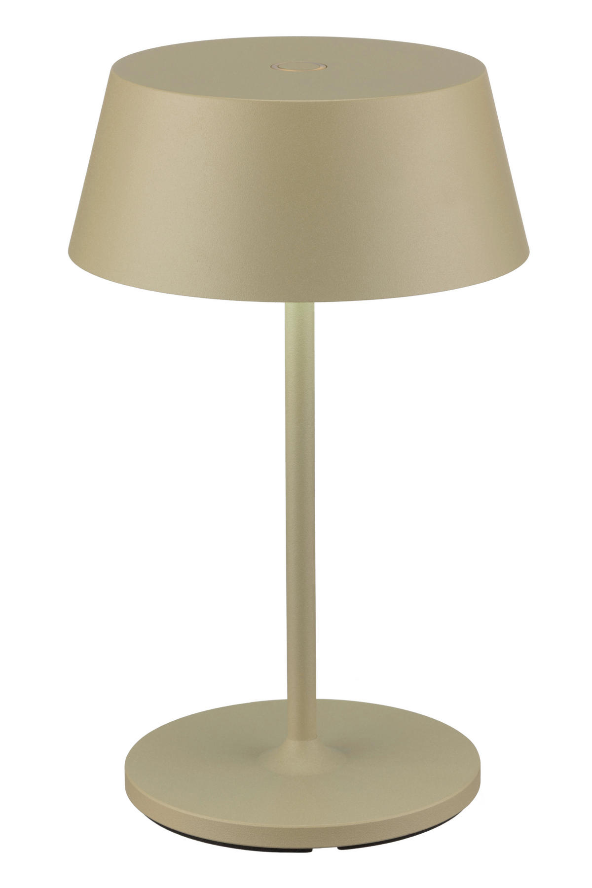 AKKU-TISCHLEUCHTE Naos 15/25 cm  - Grün, Design, Kunststoff/Metall (15/25cm) - Dieter Knoll