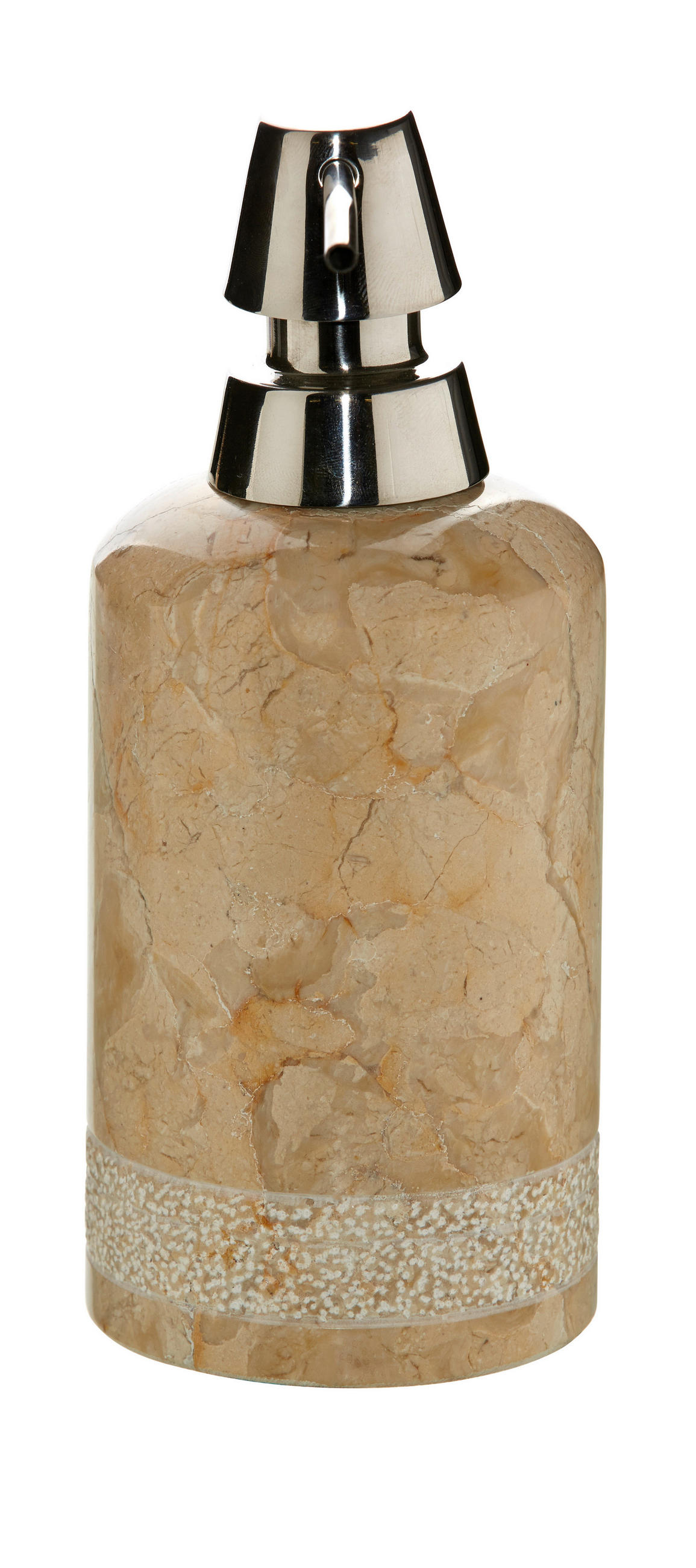 SEIFENSPENDER Stein - Hellbraun/Naturfarben, Basics, Stein (9/20,5/9cm) - Sadena