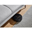 ECKSOFA in Chenille, Mikrofaser Hellgrau  157/299 cm  - Hellgrau/Schwarz, Design, Textil/Metall (157/299cm) - Dieter Knoll