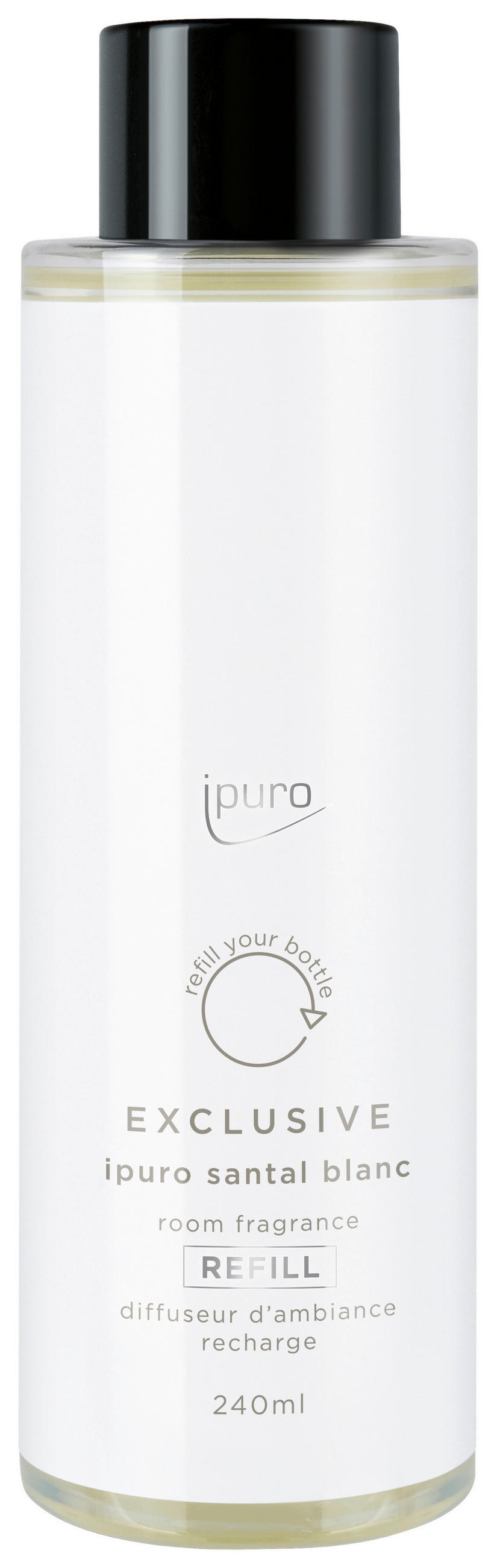 Rezervă Odorizant De Cameră   - alb, Basics (240ml) - Ipuro