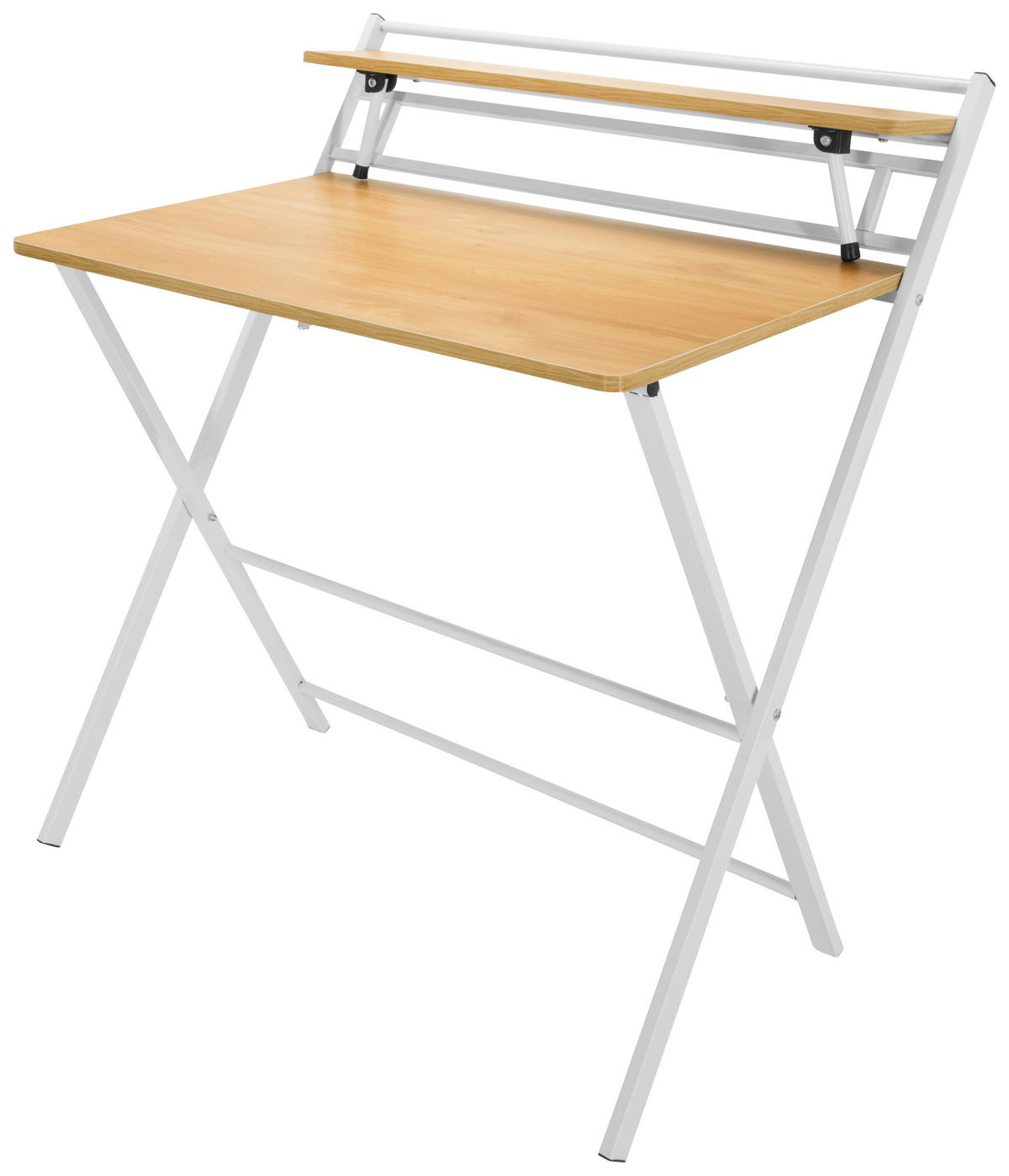 SCHREIBTISCH 84/60/92 cm  in Eichefarben  - Eichefarben, Basics, Holzwerkstoff/Metall (84/60/92cm) - MID.YOU