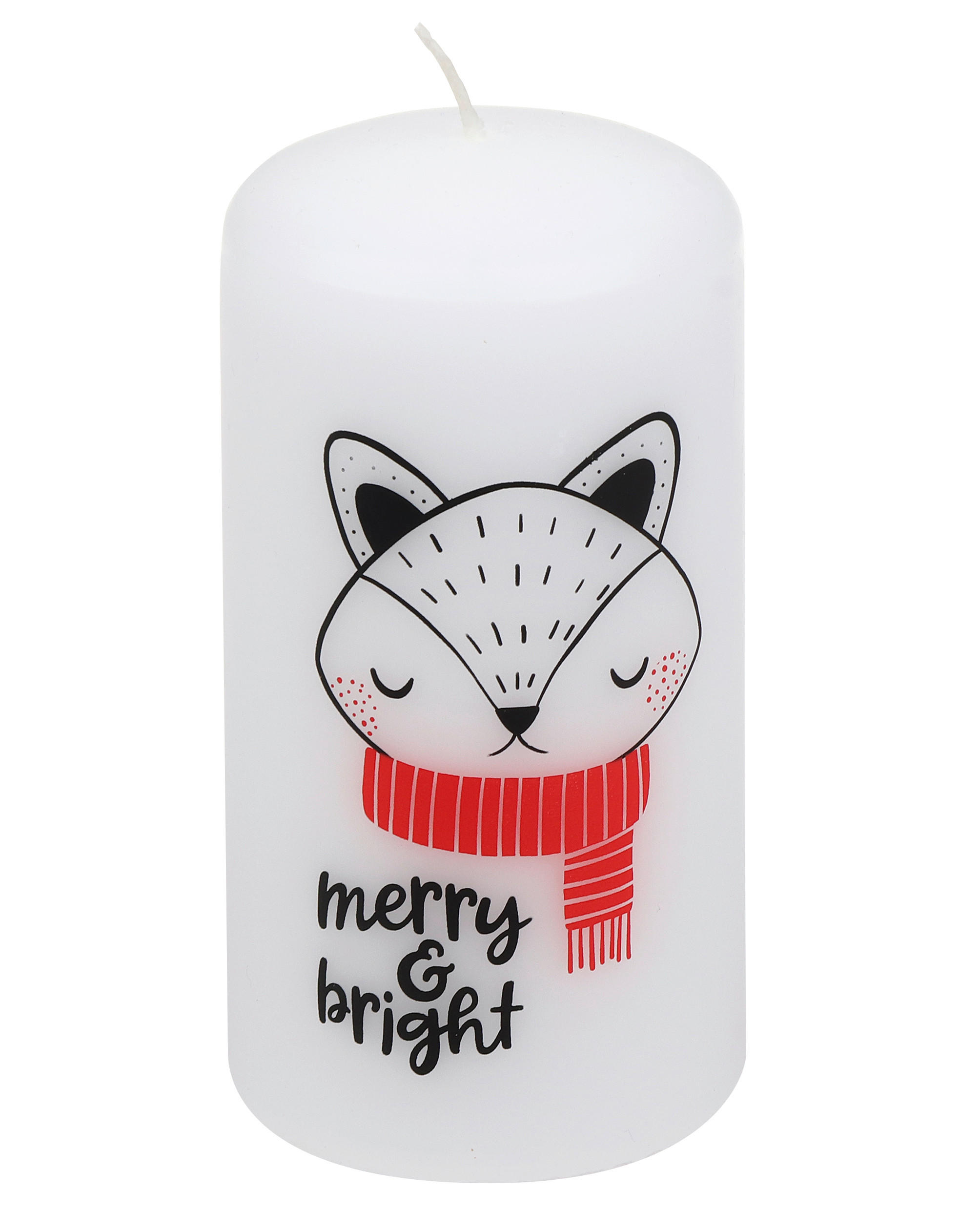 KERZE - Weiß, KONVENTIONELL (5,7/11cm)