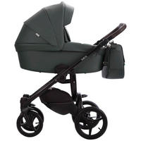 DJEČJA KOLICA  Luca Pro  - zelena/crna, Basics, tekstil/metal (50/90/50cm) - BEBETTO