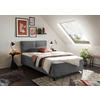 BOXBETT 120/200 cm  in Grau  - Schwarz/Grau, MODERN, Holzwerkstoff/Kunststoff (120/200cm) - MID.YOU